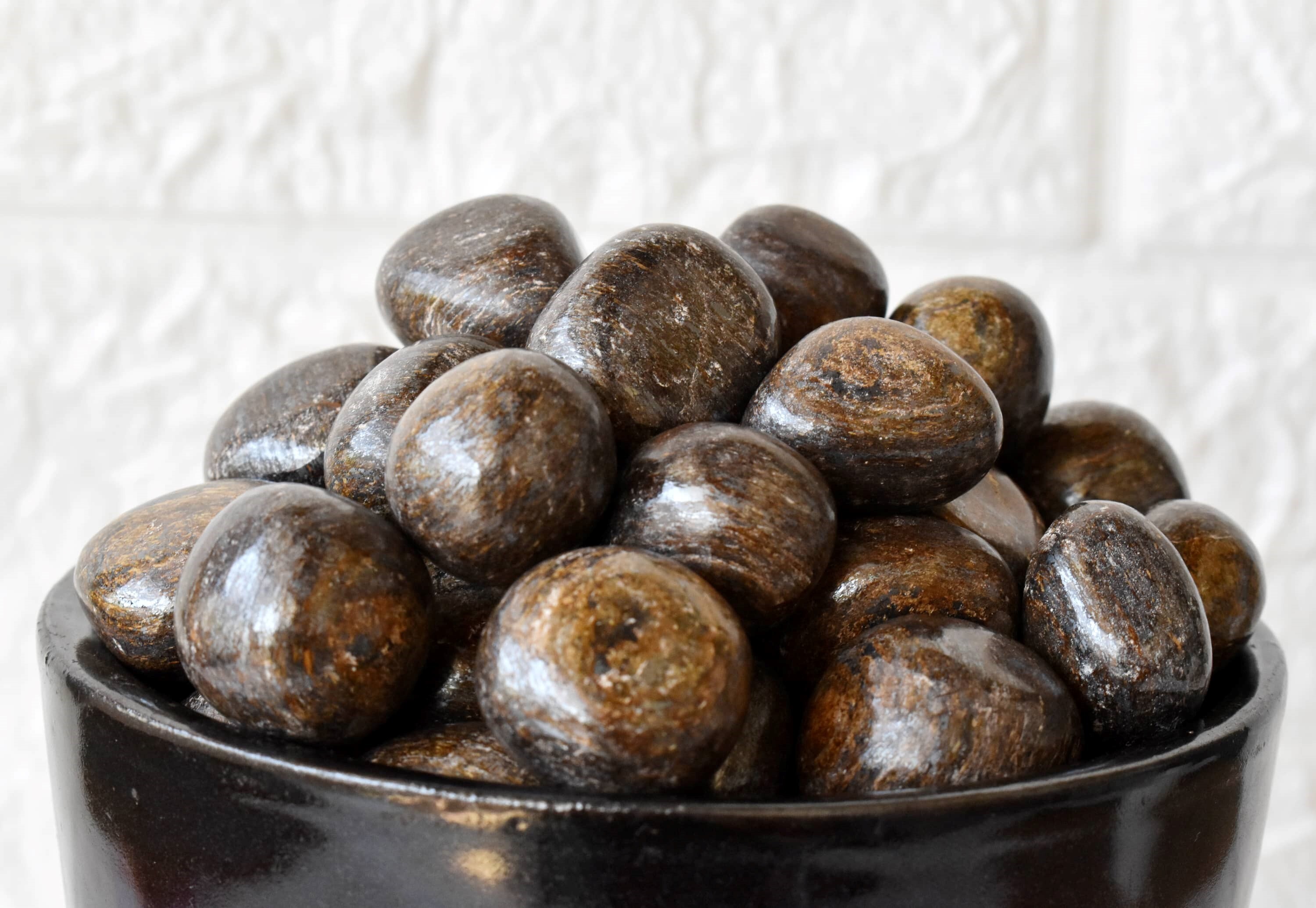 Bronzite Tumbled, Healing Crystal Tumbled Stones