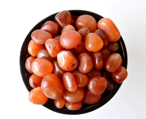 Carnelian Tumbled, Healing Crystal Tumbled Stones