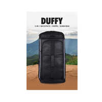 Black 3 In 1 Backpack Bags