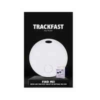 Tracker Fast Key Finder - Plastic, 3.5x3.5x0.5mm | Durable Battery Operated Device, Reliable Performance With Warranty, Sleek White Design