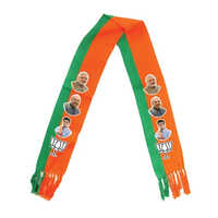 BJP Saffron Promotional Scarf - Cotton, 72 Inch Long | Vibrant Multicolor Print, Versatile for All Seasons, Ideal for Events & Everyday Wear