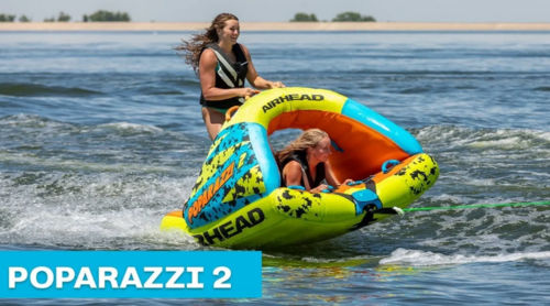 Sports Stuff Airhead Poprazzi 2 seater bumper / towable / ringo / tube/2 seater towable,2 person towable,2 people towable,2 passenger towable/ 2 seater Bumper