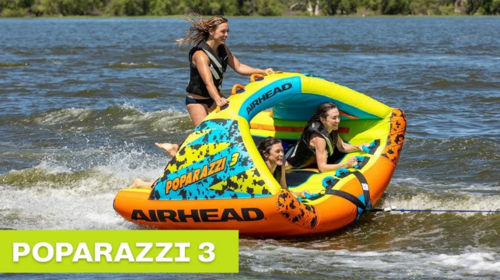 Sports Stuff Airhead Porazzi 3 Seater Towable / Bumper / Tube / Ringo/3 Seater Towable,3 Person Towable,3 People Towable,3 Passenger Towable/ 3 Seater Bumper