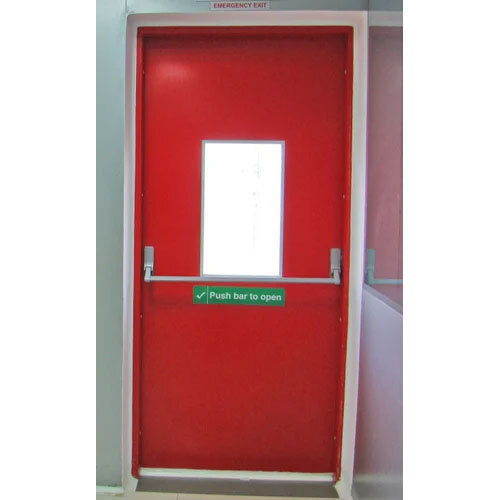 Galvanized Iron Fire Resistant Door