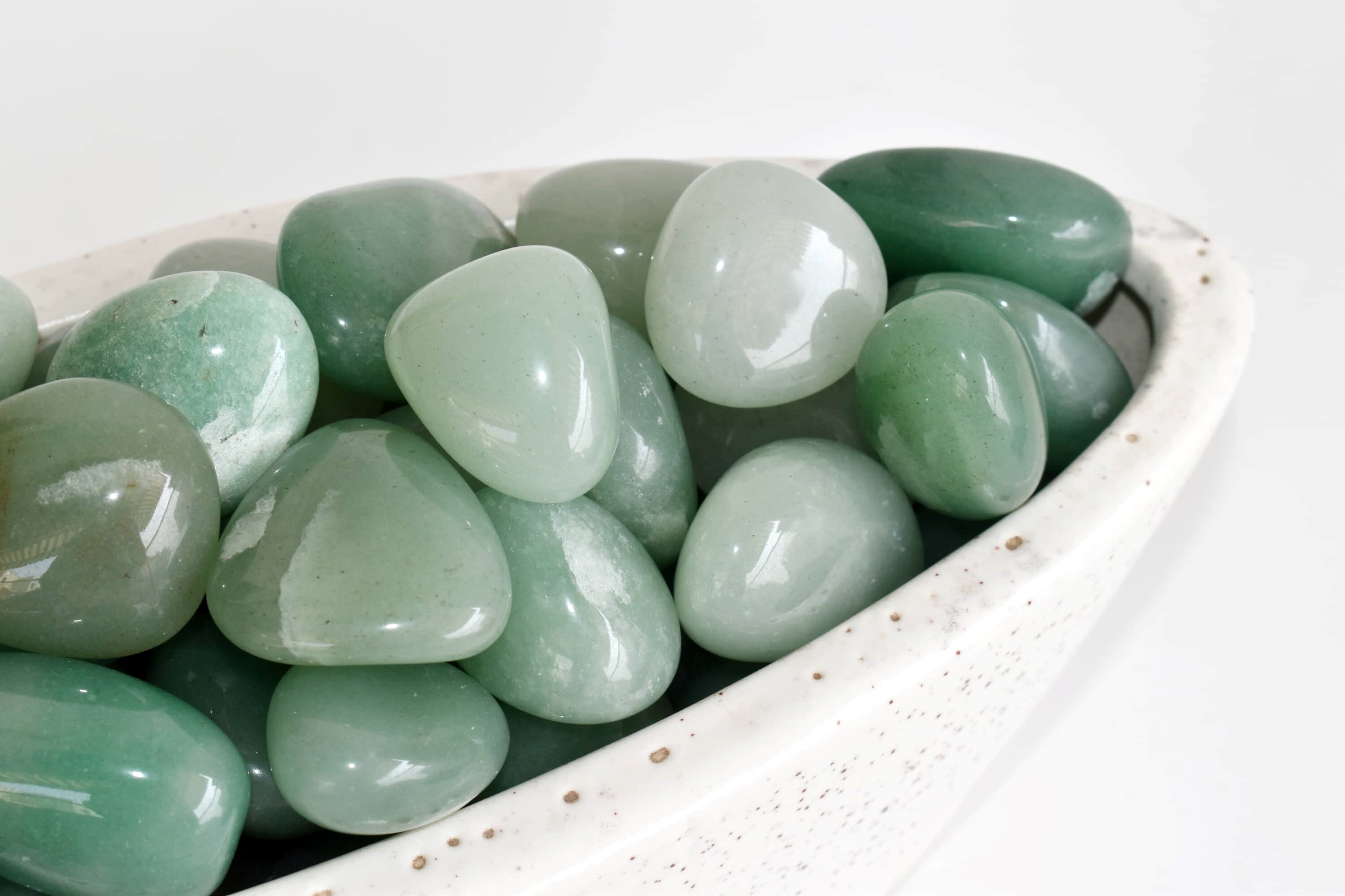 Green Aventurine  Tumbled, Healing Crystal Tumbled Stones