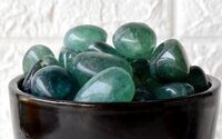 Green Fluorite Tumbled, Healing Crystal Tumbled Stones