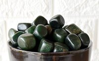 Green Jade Tumbled, Healing Crystal Tumbled Stones