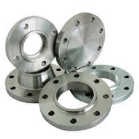Forged Steel Flanges - Standard Size, Round Shape | Silver Finish, Durable Forged Steel Material