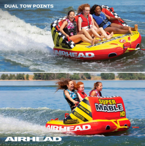 Sports Stuff Airhead Super Mable 3 seater towable / bumper / tube / ringo