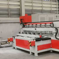 Red 650mm Aluminium Honeycomb Core Automatic Sawing Machine