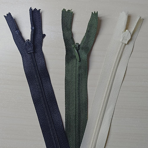 Invisible Woven Zipper Application: Garments