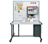 Computerized Vapour Absorption Refrigeration Trainer - Stainless Steel 40x40 Skid Mounted Structure, Touch Screen Operation, Remote Data Logging & Flow Visualization