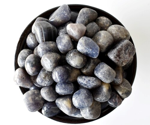 Iolite Tumbled, Healing Crystal Tumbled Stones