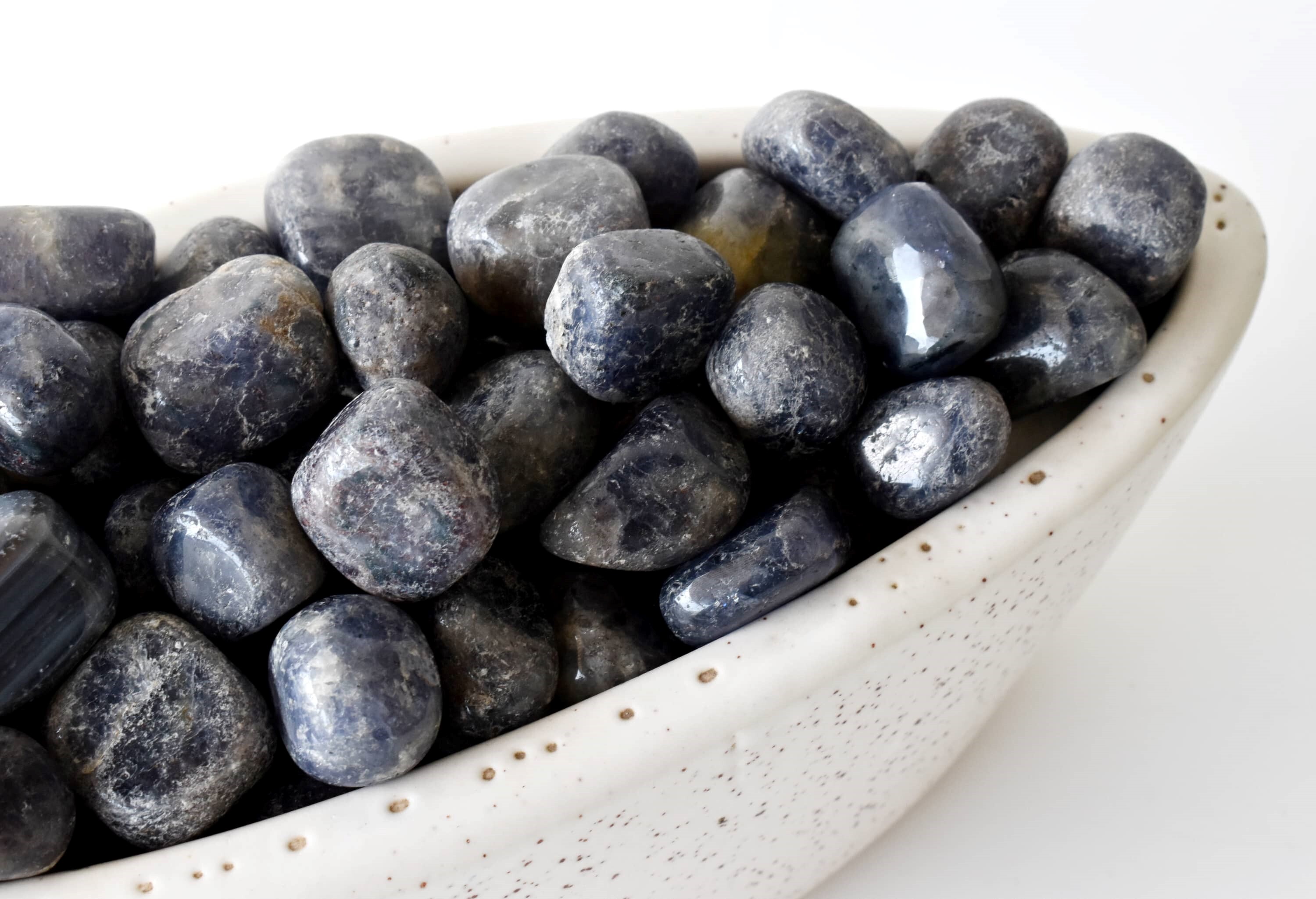 Iolite Tumbled, Healing Crystal Tumbled Stones