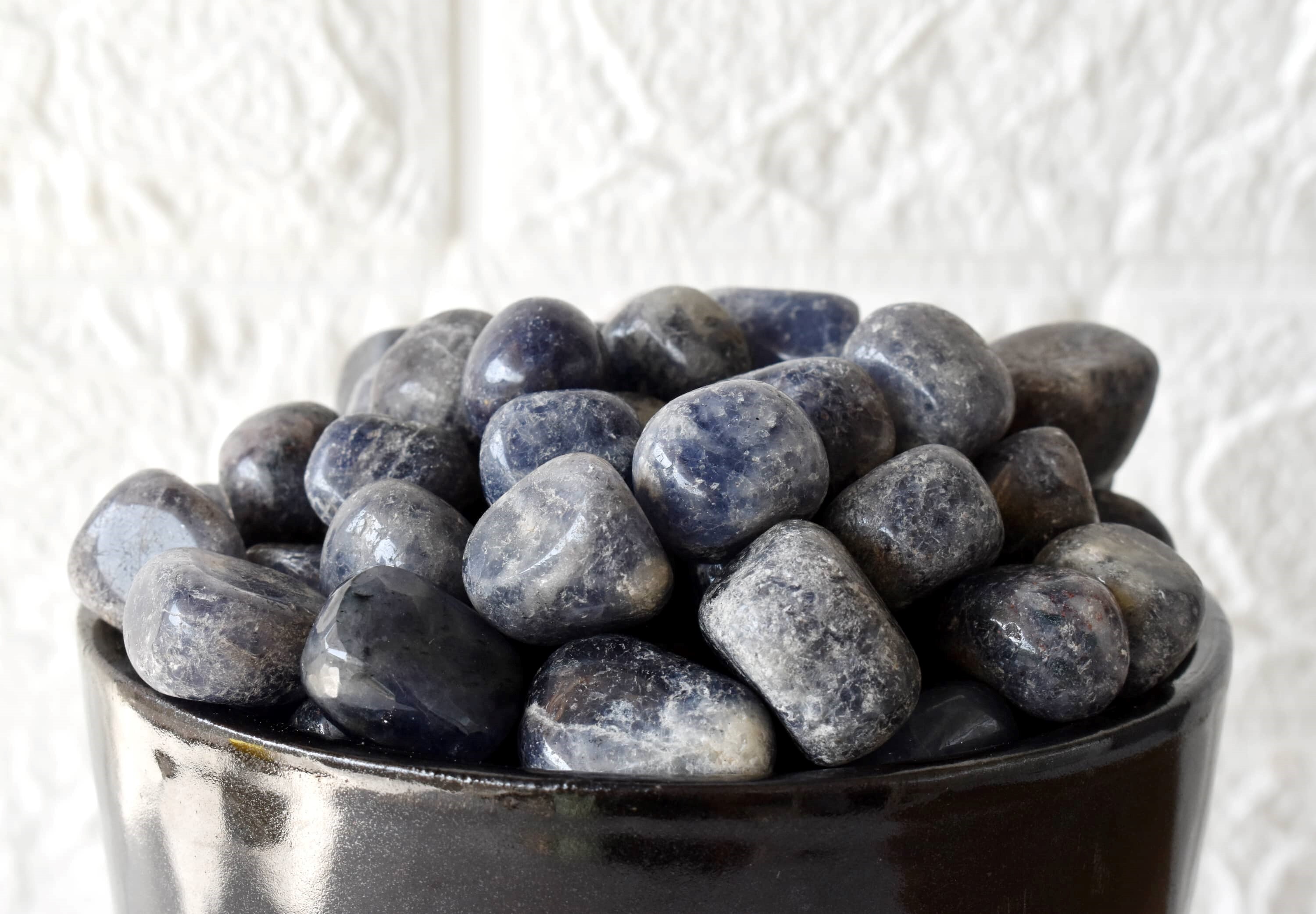 Iolite Tumbled, Healing Crystal Tumbled Stones