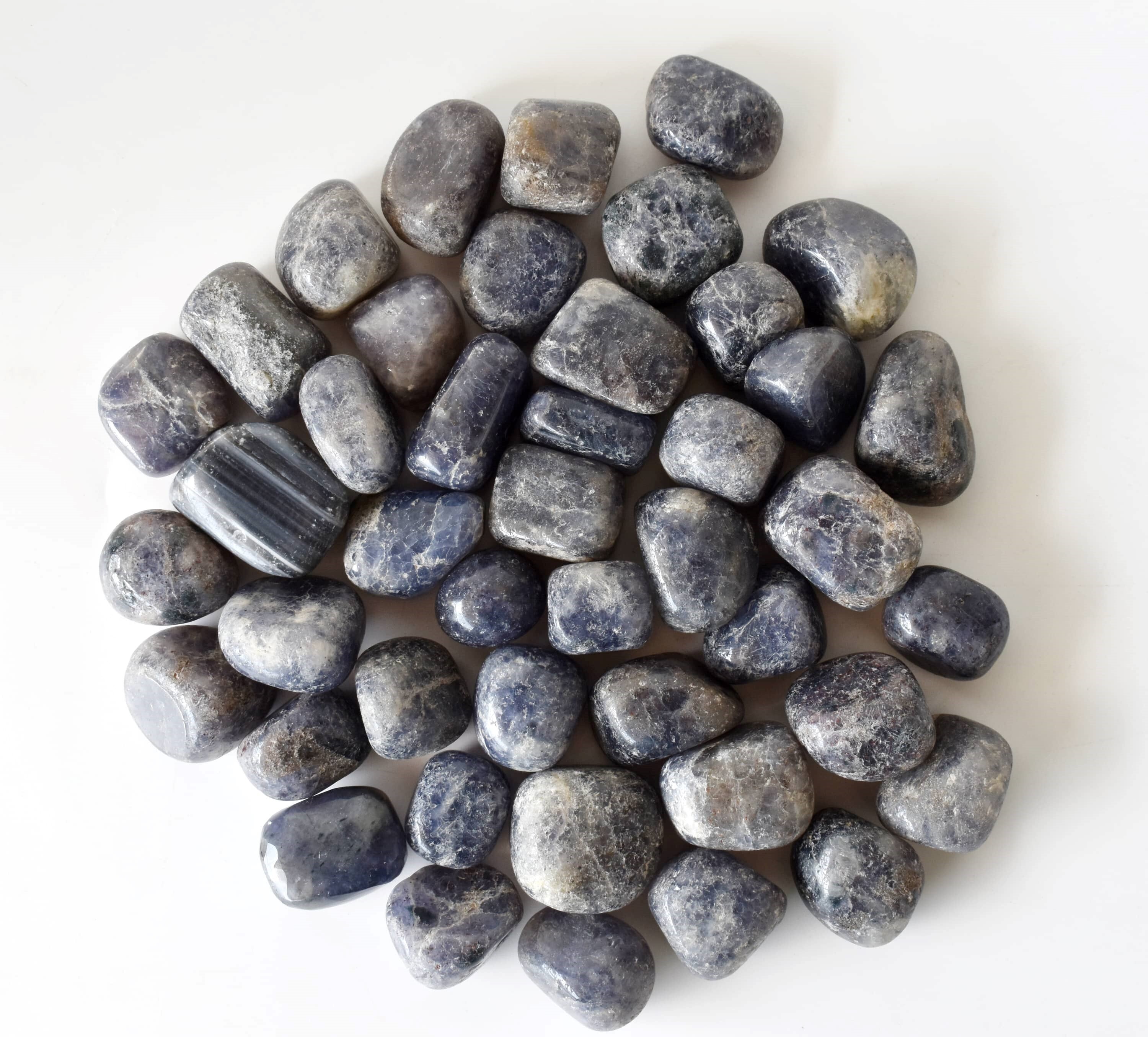 Iolite Tumbled, Healing Crystal Tumbled Stones