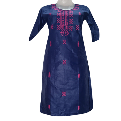 Dark Blue Rayon Kurti