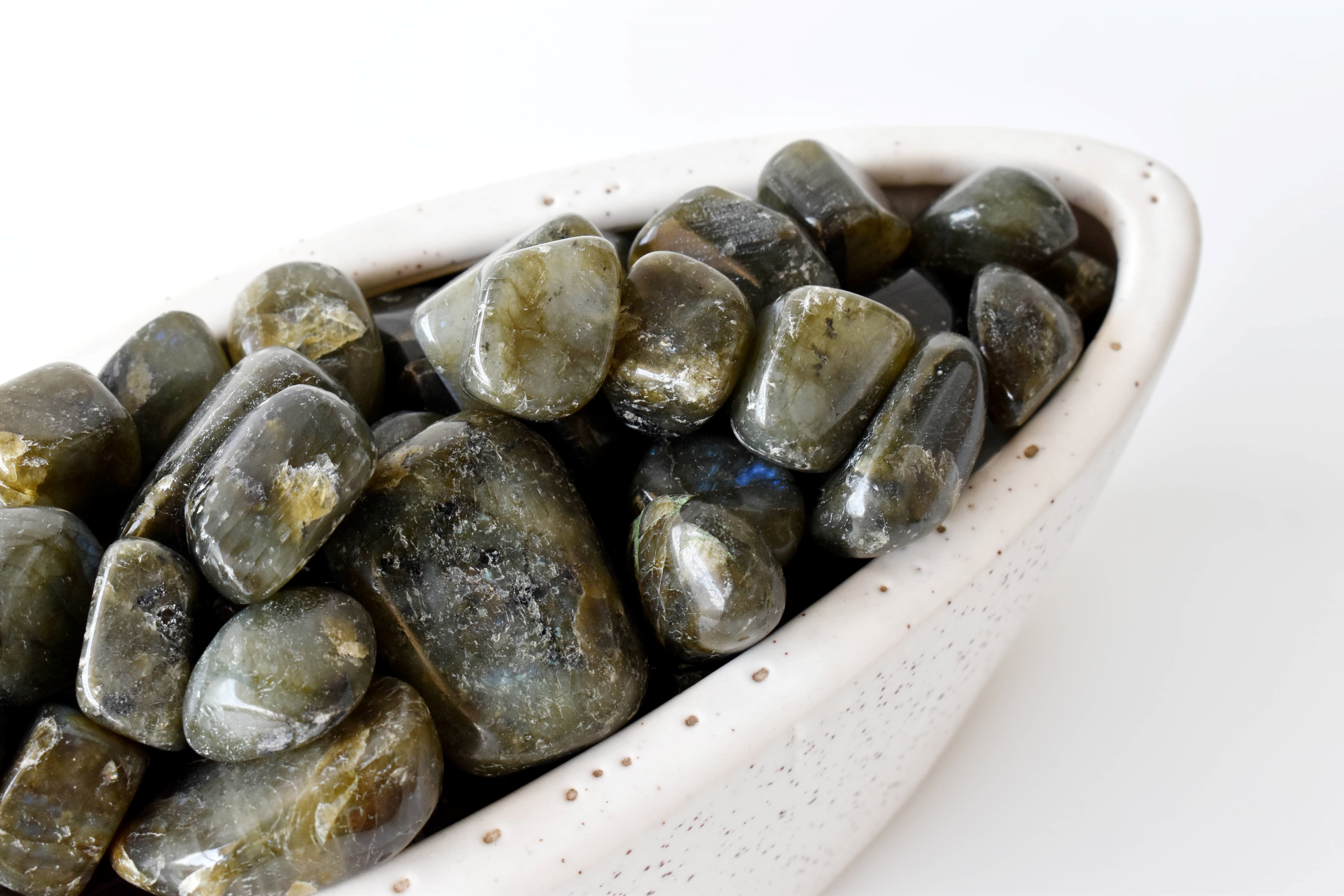 Labradorite  Tumbled, Healing Crystal Tumbled Stones