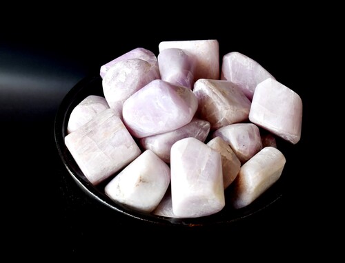 Kunzite  Tumbled, Healing Crystal Tumbled Stones