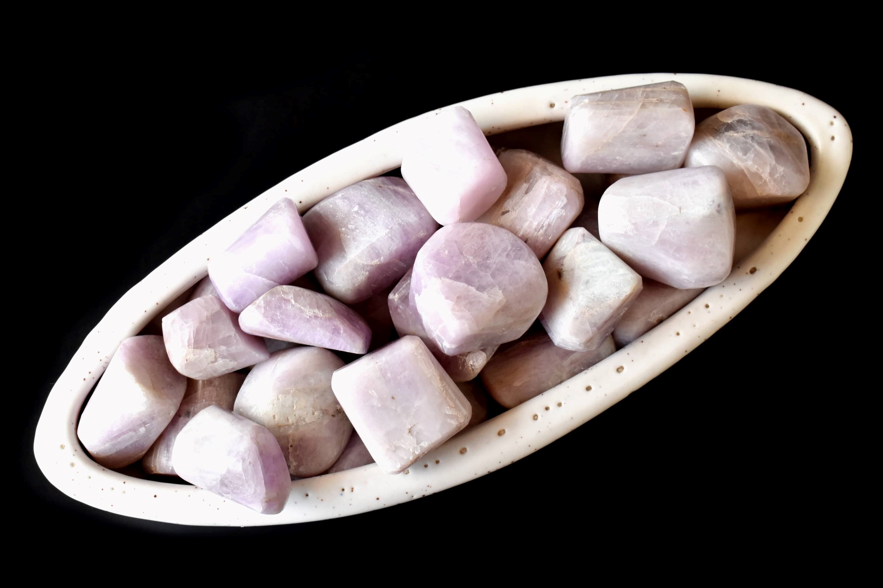 Kunzite  Tumbled, Healing Crystal Tumbled Stones