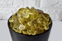 Lemon Quartz Tumbled, Healing Crystal Tumbled Stones