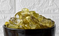 Lemon Quartz Tumbled, Healing Crystal Tumbled Stones