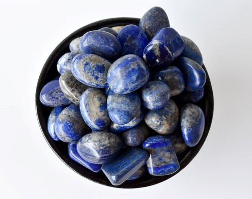 Lapis Lazuli Tumbled, Healing Crystal Tumbled Stones