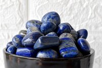 Lapis Lazuli Tumbled, Healing Crystal Tumbled Stones