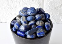 Lapis Lazuli Tumbled, Healing Crystal Tumbled Stones