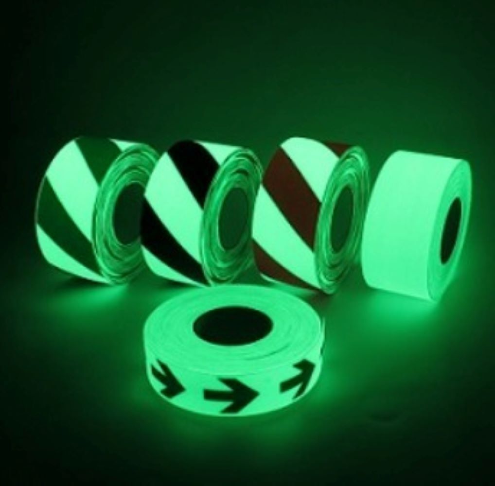 Photoluminescent Glow Vinyl Tape