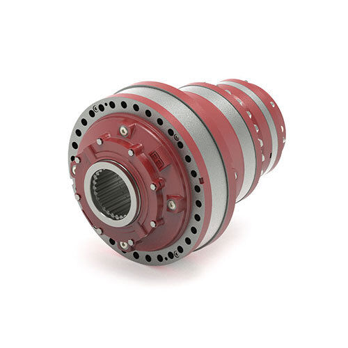 Red Inline Planetary Gearbox