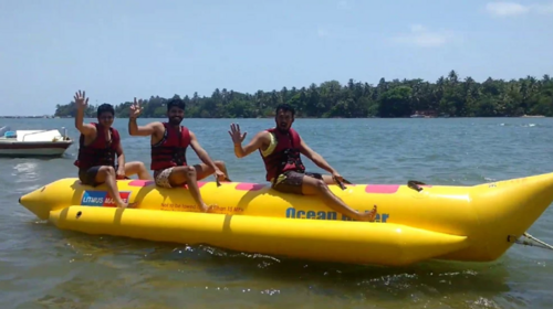 Ocean Rider 8 Seater Yellow Banana Boat/ inflatable banana boat