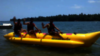 Ocean Rider 8 Seater Yellow Banana Boat/ inflatable banana boat