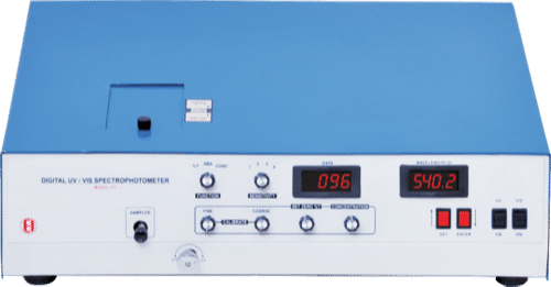 Digital UV Visible Spectrophotometer