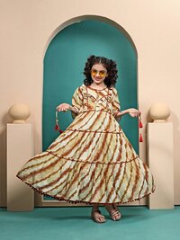 Girls Anarkali Gown - Age Group: 4 To 14 Year
