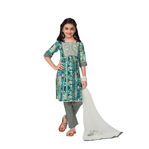 Multicolor Dno-078 Girls Suits