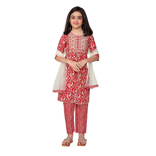 Multicolor Dno-079 Girls Suits