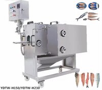 Ydtw-m230 Fish Filleting Machine - 304 Stainless Steel, 1850x1100x1700mm, 380v/50hz/3phase, 3kw, Capacity 35-50 Fish/minute, Removes Middle Bone