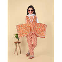 Girls Ethnic Wear Printed Cotton Pyjamas Set Age Group: 4-14 Years