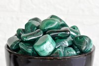 Malachite Tumbled, Healing Crystal Tumbled Stones