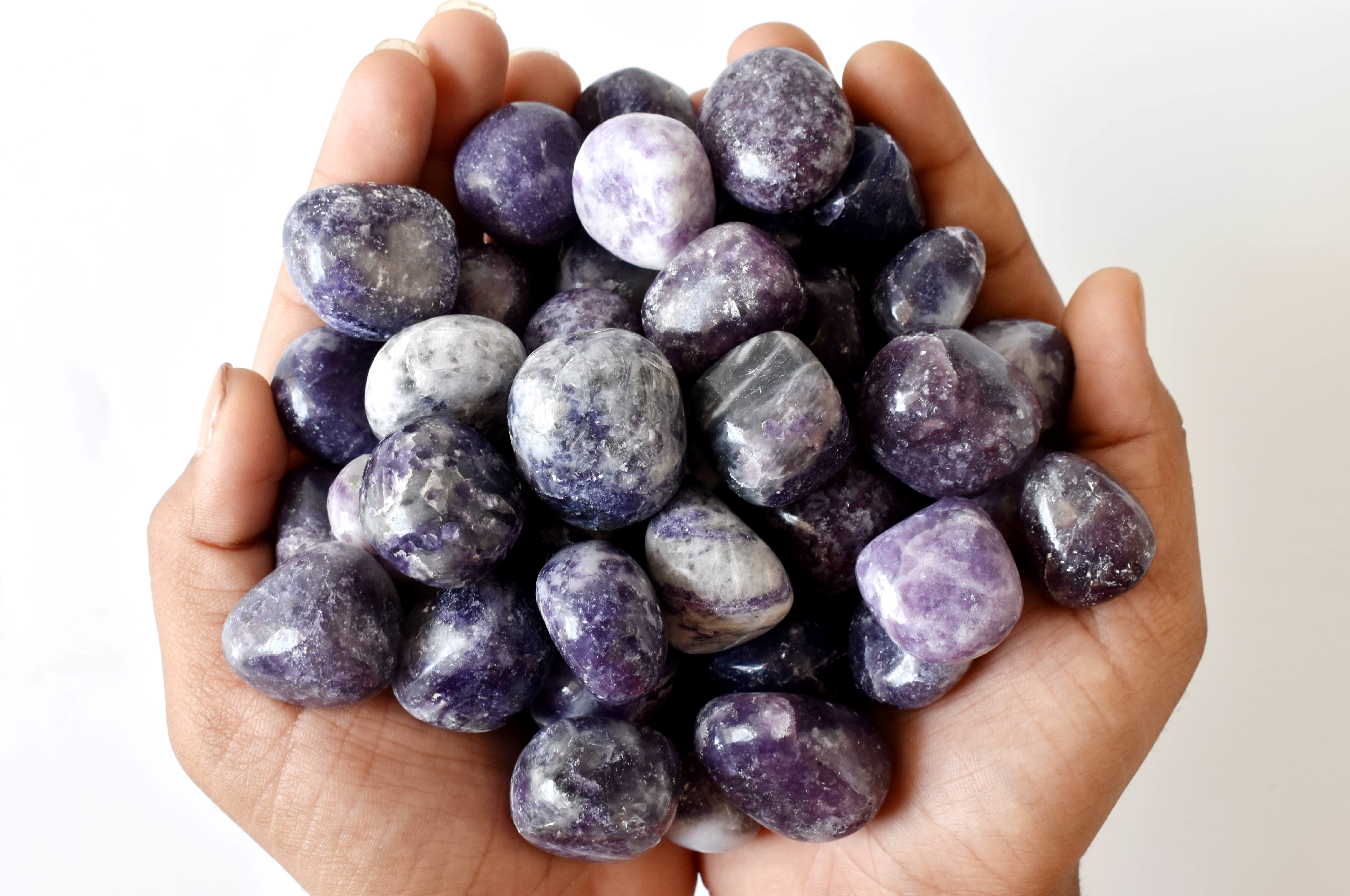 Lepidolite Tumbled, Healing Crystal Tumbled Stones