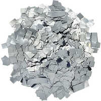 Confetti Silver Glitter Confetti Square Metallic Perfect for Decor, Weddings, Balloons, Parties