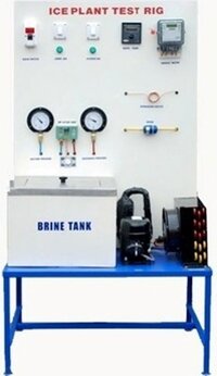 Computerized Ice Plant Trainer - Stainless Steel 40x40 Skid Mounted Frame, Touch Screen Automation , Remote Data Acquisition & Performance Monitoring