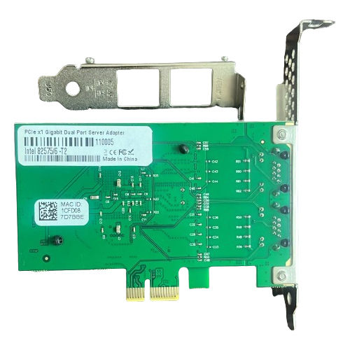 Coated Pcle X1 Gigabit Dual Port Server Adapter