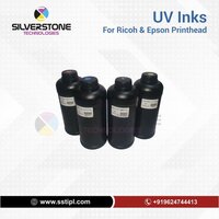 Uv Inks For Epson Printheads - High Viscosity, Vibrant Colors , Compatible With Dx5/i3200/xp600, Ideal For Signage, Banners, Packaging & Textiles