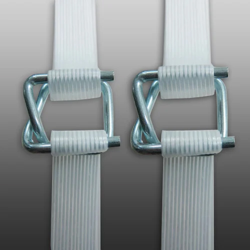 White Polyester Cord Strap