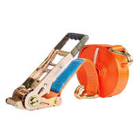 Wheel Lashing Belt Strap - Polyester 25mm, 35mm, 50mm, 75mm | Vibrant Orange Color, Industrial Packing Solution