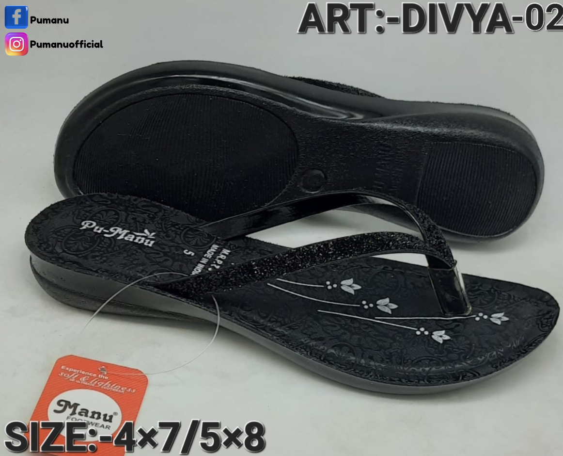 Divya Ladies Fancy slipper