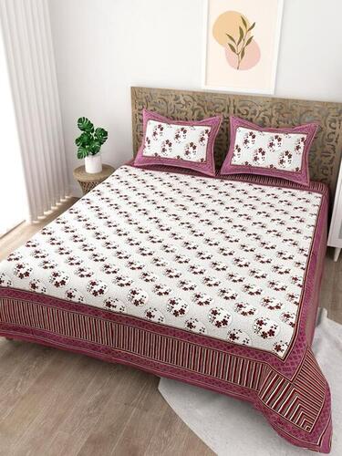 Jaipuri Print Cotton Bedsheet