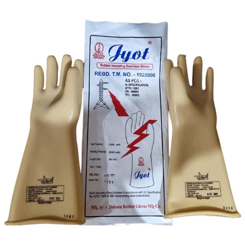 Electrical  Rubber Hand Gloves 15000v